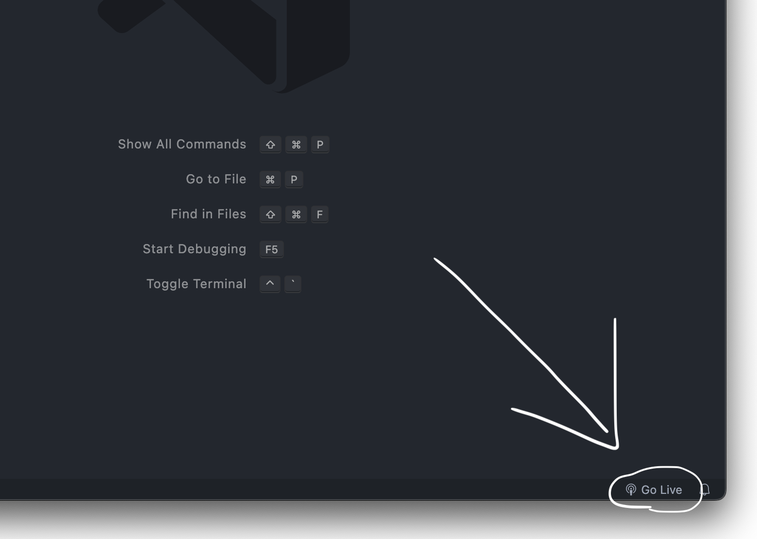 How to start up Live Server
